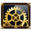 Steampunk System Preferences Icon 64x64 png
